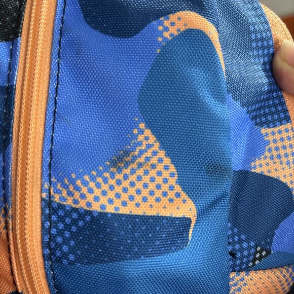 Under Armour UA Hustle Sport Unisex Camo 15" Laptop Backpack ~ Blue / Orange Use - Picture 6 of 16